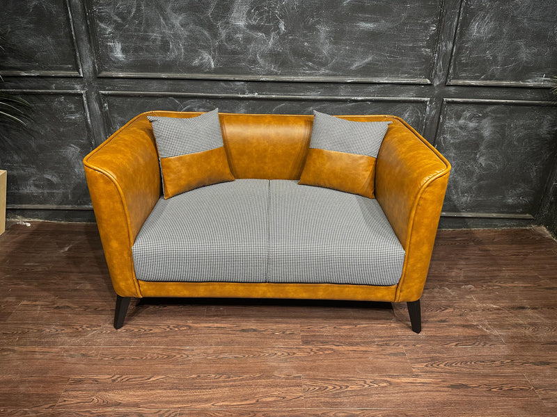 Leatherite Twin Color Sofa