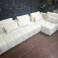 L-Shape Boucle Sofa