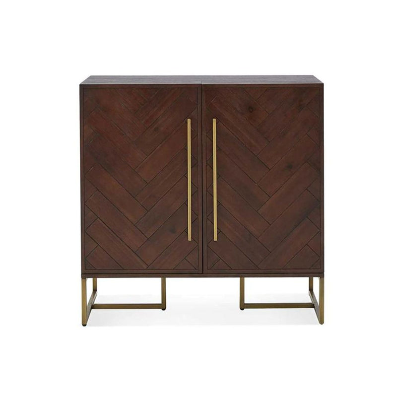 Herringbone Drinks Cabinet