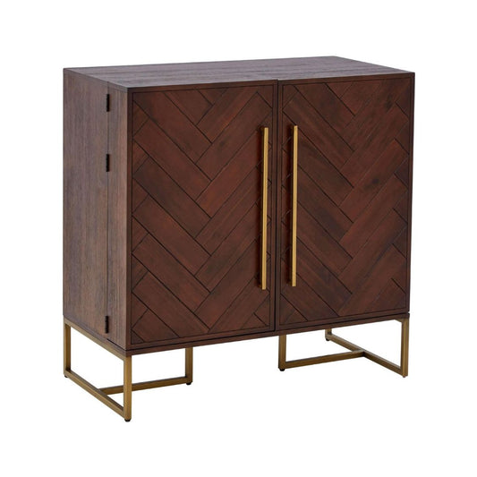 Herringbone Drinks Cabinet