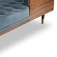 Woodrow Box Fabric Sofa Sectional Right