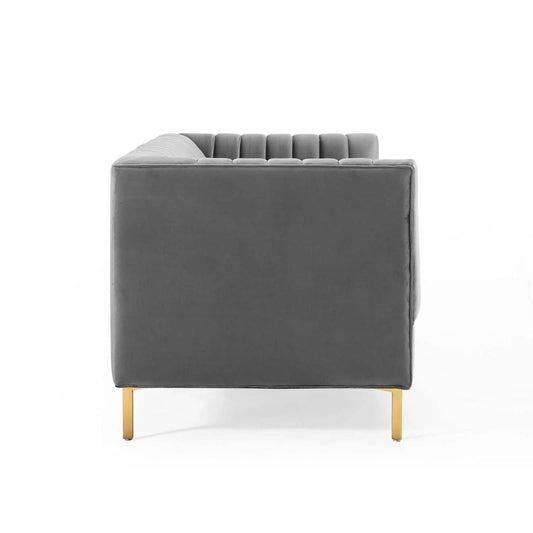 Valiant Vertical Channel Tufted Sofa