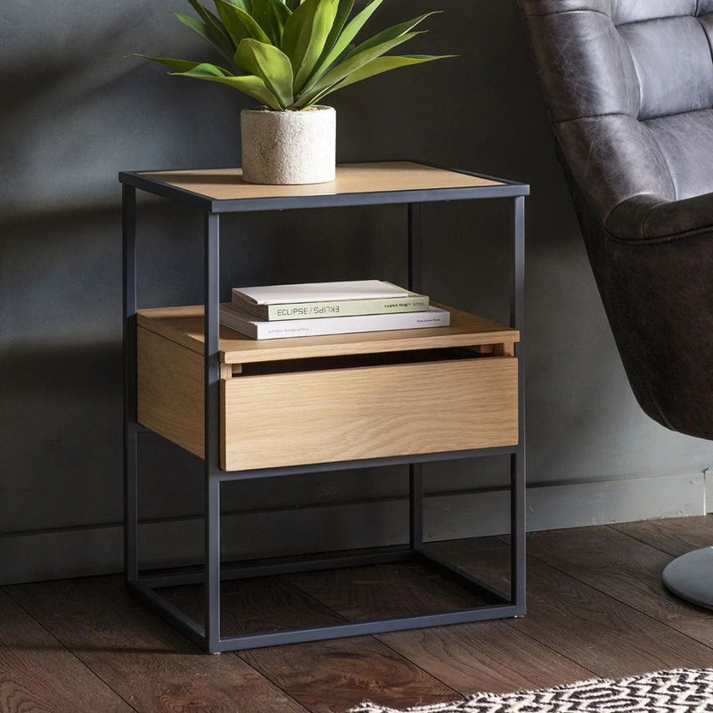 Balman Oak Side Table