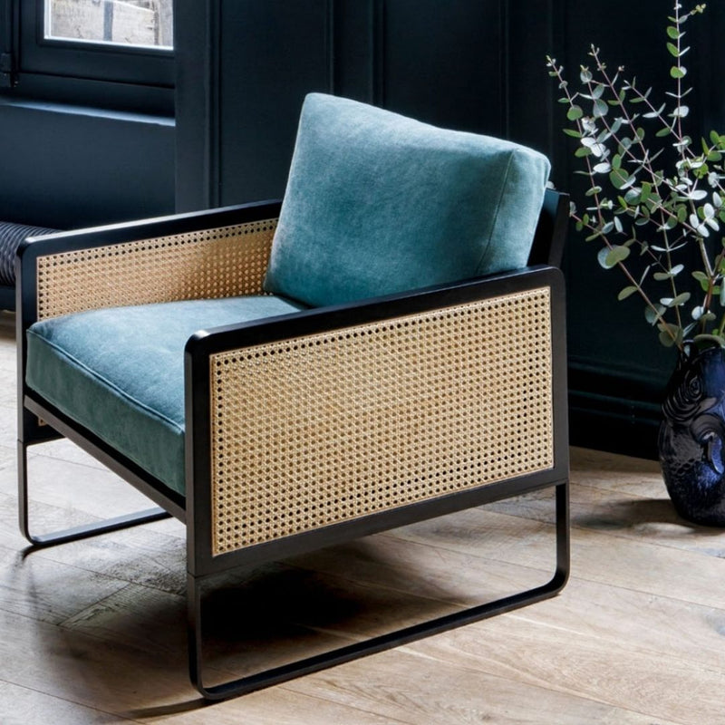 CANE ARMCHAIR