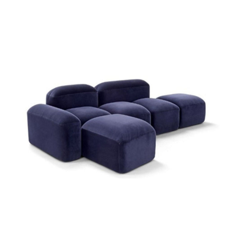 Lapis Blue Sofa Set