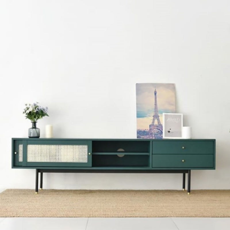 Ratta Modern Green TV Stand