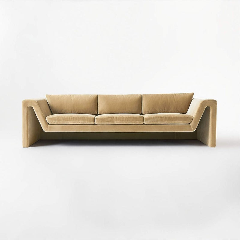 Perimeter Camel Sofa