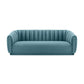 Arno Sea Blue Velvet Sofa