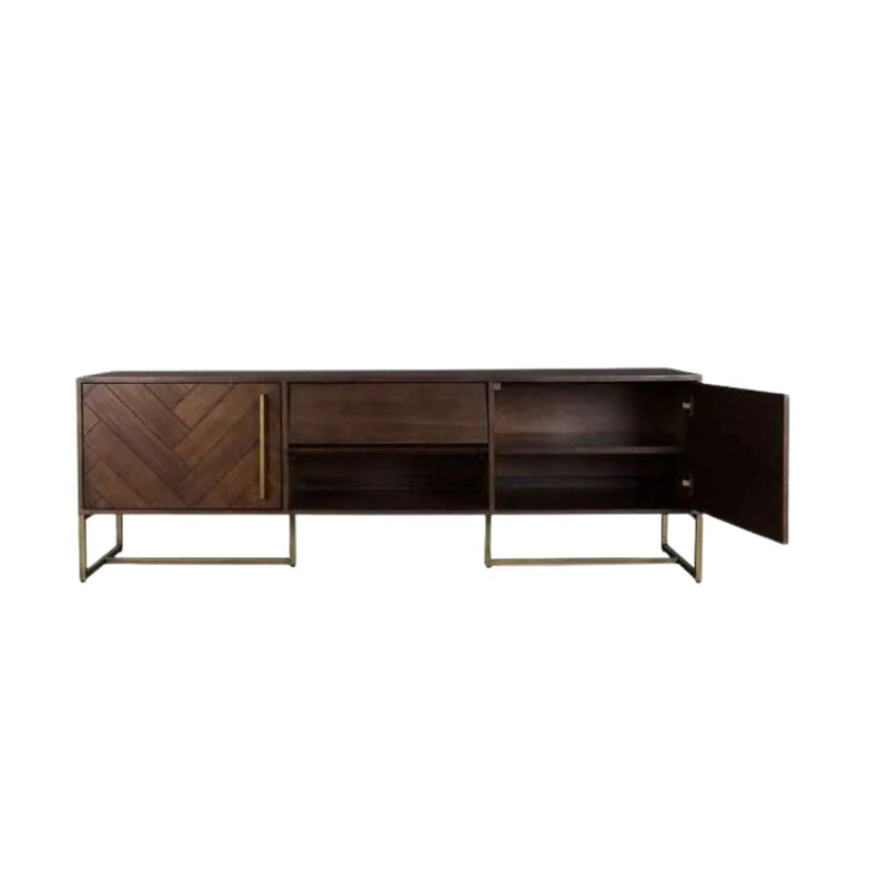 Harringbone sideboard