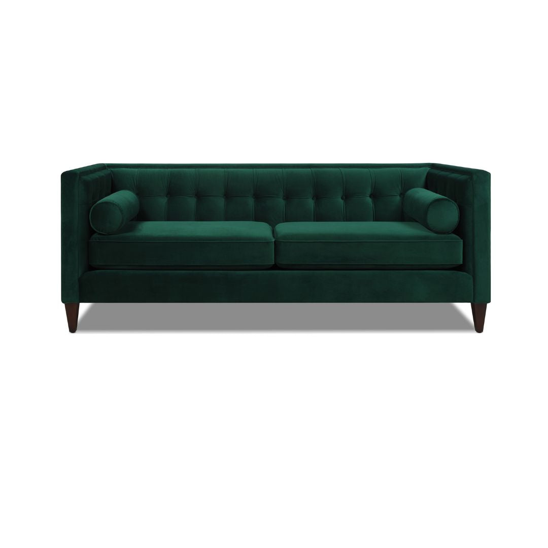 Jack Modern Tuxedo Tufted Sofa