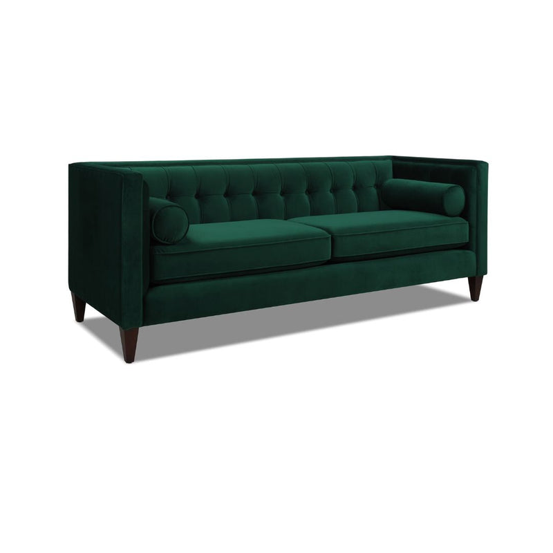 Jack Modern Tuxedo Tufted Sofa