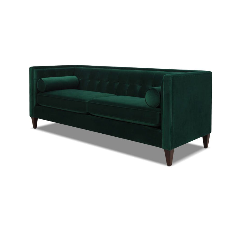 Jack Modern Tuxedo Tufted Sofa