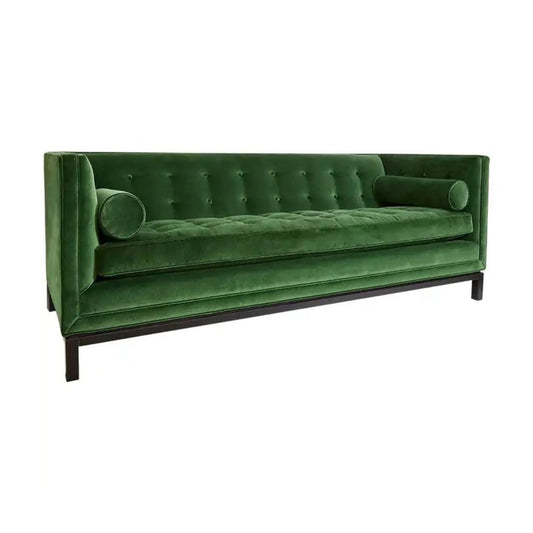 Lampert Sofa in Emerald Velvet