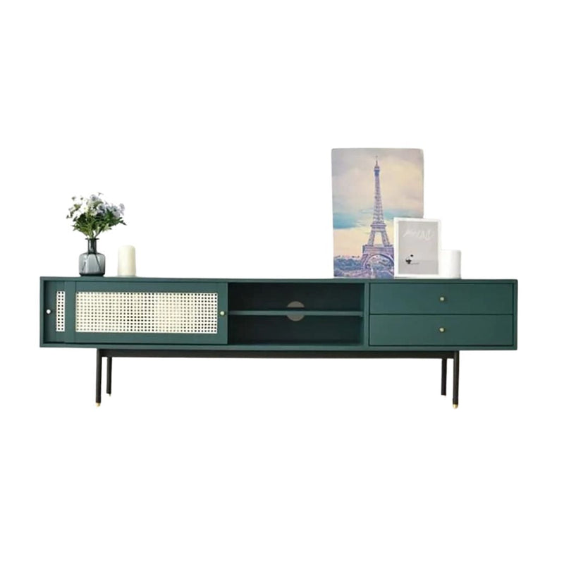 Ratta Modern Green TV Stand