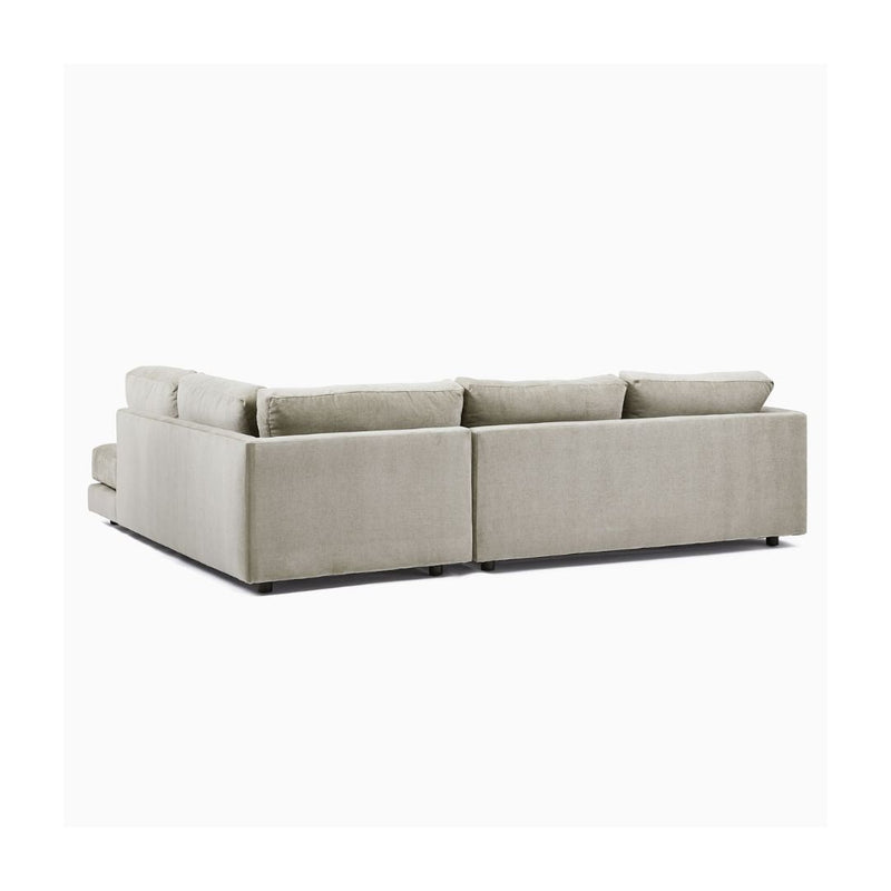 Haven 2-piece bumper chaise sectional