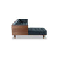 Woodrow Box Fabric Sofa Sectional Right